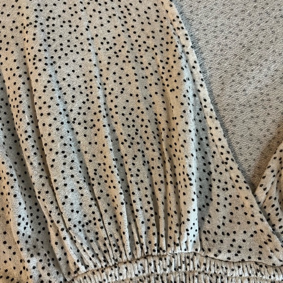 Urban Outfitters Long Sleeve Cropped Blouse - Picture 3 of 4